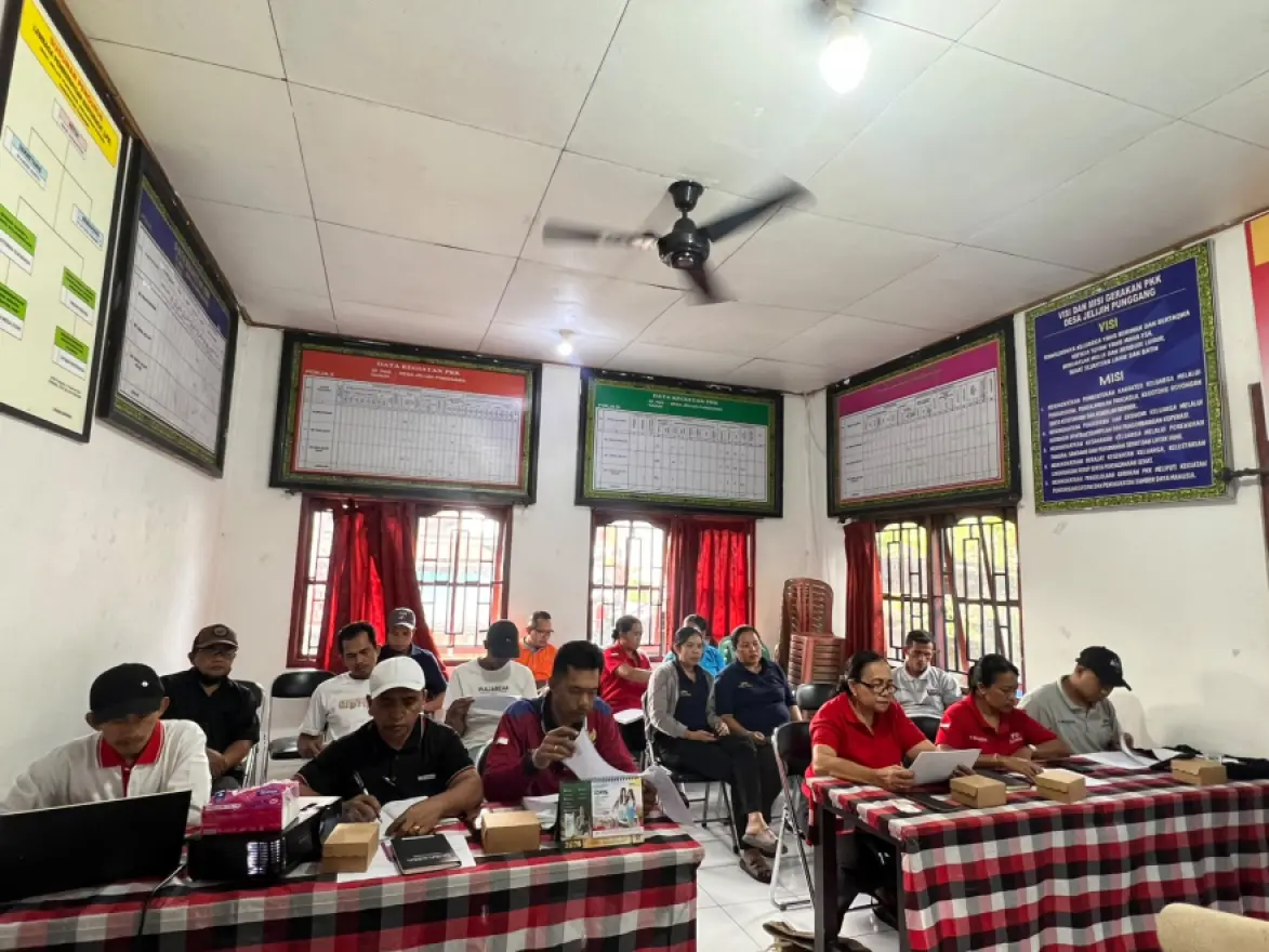 PENYUSUNAN TIM RKP DESA JELIJIH PUNGGANG TAHUN 2026, AWALI PERENCANAAN PEMBANGUNAN DESA SECARA PARTISIPATIF